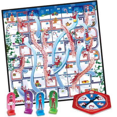 MasterPieces Elf on the Shelf Slides and Ladders Board Game for Kids Image 2