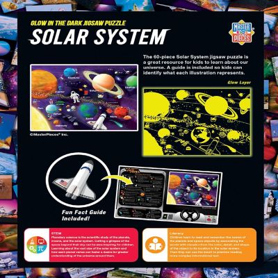 MasterPieces Explorer - Solar System 60 Piece Glow in the Dark Puzzle Image 3