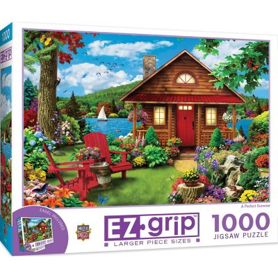 MasterPieces EZ Grip - A Perfect Summer 1000 Piece Jigsaw Puzzle Image 1
