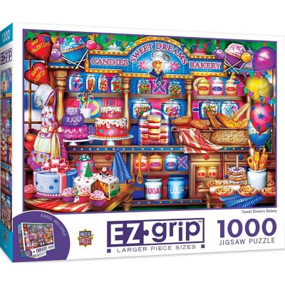 MasterPieces EZ Grip - Sweet Dreams Bakery 1000 Piece Jigsaw Puzzle Image 1