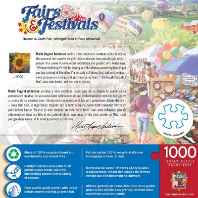 MasterPieces Fairs & Festivals - Balloon & Craft Fair 1000 Piece Puzzle Image 3