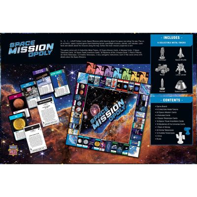 MasterPieces Family Board Games -&#160;Space Mission Opoly Image 3