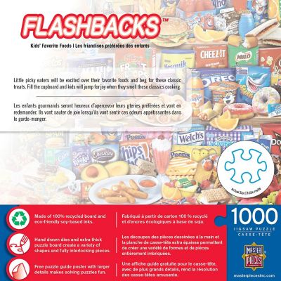 MasterPieces Flashbacks - Kids Favorite Foods 1000 Piece Jigsaw Puzzle Image 3