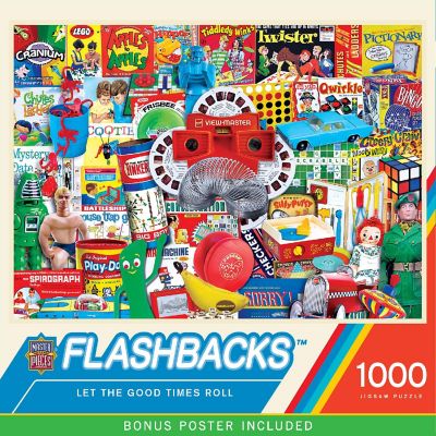 MasterPieces Flashbacks - Let the Good Times Roll 1000 Piece Puzzle Image 1