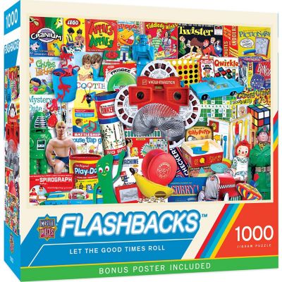 MasterPieces Flashbacks - Let the Good Times Roll 1000 Piece Puzzle Image 1