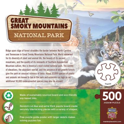 MasterPieces Great Smoky Mountains National Park 500 Piece Puzzle Image 3