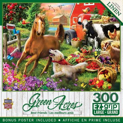 MasterPieces Green Acres Best Friends 300 Piece EZ Grip Jigsaw Puzzle Image 1