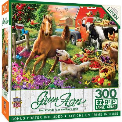 MasterPieces Green Acres Best Friends 300 Piece EZ Grip Jigsaw Puzzle Image 1