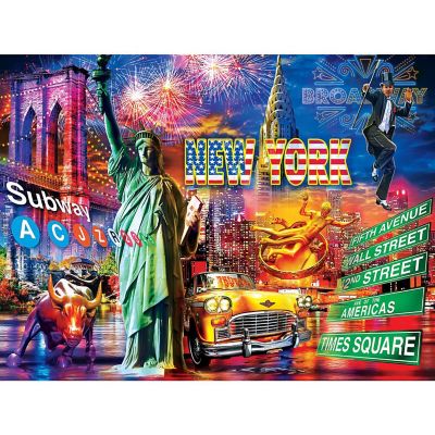 MasterPieces Greetings From New York City - 550 Piece Jigsaw Puzzle Image 2