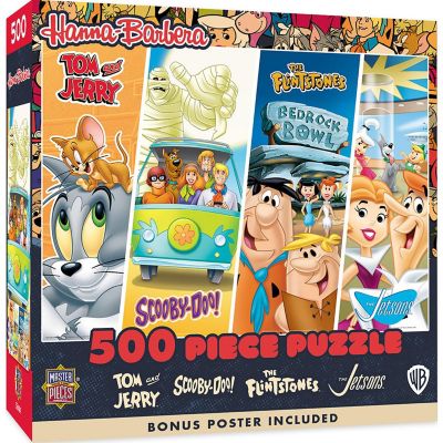 MasterPieces Hanna Barbera - Classics 500 Piece Jigsaw Puzzle Image 1