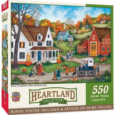 MasterPieces Heartland - Dinner at Grandmas 550 Piece Jigsaw Puzzle Image 1