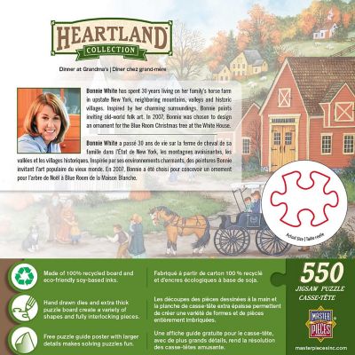 MasterPieces Heartland - Dinner at Grandmas 550 Piece Jigsaw Puzzle Image 3