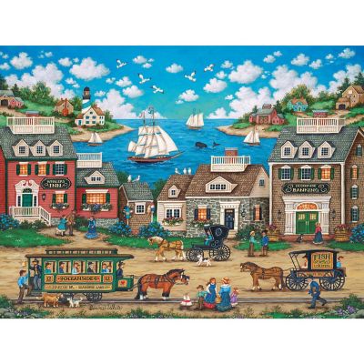 MasterPieces Heartland - Oceanside Trolley 550 Piece Jigsaw Puzzle Image 2