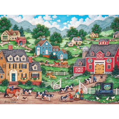 MasterPieces Heartland - The Curious Calf 550 Piece Jigsaw Puzzle Image 2