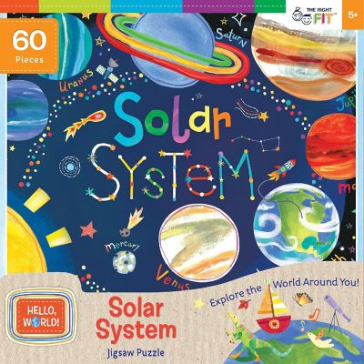 MasterPieces Hello, World! - Solar System 60 Piece Jigsaw Puzzle Image 1