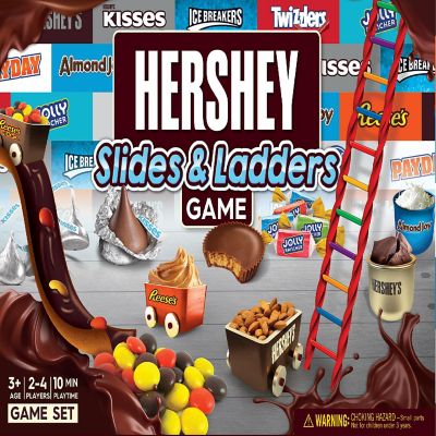 MasterPieces Hershey Slides and Ladders Board Game for Kids Image 1