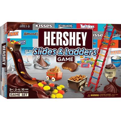 MasterPieces Hershey Slides and Ladders Board Game for Kids Image 1
