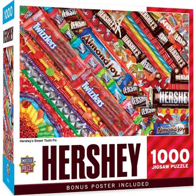 MasterPieces Hershey's Sweet Tooth Fix - 1000 Piece Jigsaw Puzzle Image 1