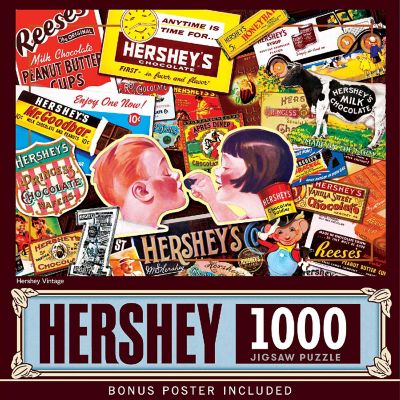 MasterPieces Hershey's Vintage - 1000 Piece Jigsaw Puzzle for Adults Image 1
