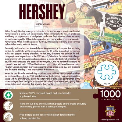 MasterPieces Hershey's Vintage - 1000 Piece Jigsaw Puzzle for Adults Image 3