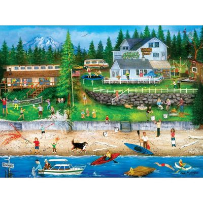 MasterPieces Homegrown 4th of July at Seabeck 750 Piece Jigsaw Puzzle Image 2