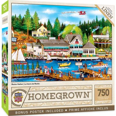 MasterPieces Homegrown - Roche Harbor 750 Piece Jigsaw Puzzle Image 1