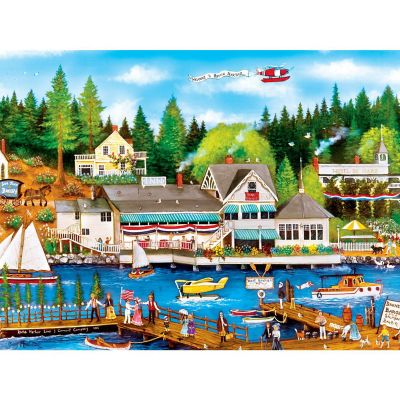 MasterPieces Homegrown - Roche Harbor 750 Piece Jigsaw Puzzle Image 2