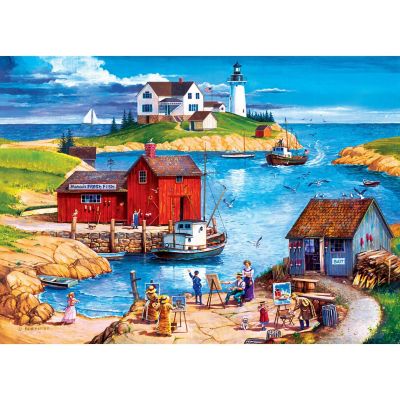 MasterPieces Hometown Gallery - Ladium Bay 1000 Piece Jigsaw Puzzle Image 2