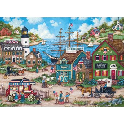 MasterPieces Hometown Gallery - The Young Patriots 1000 Piece Puzzle Image 2