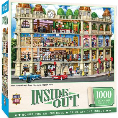 MasterPieces Inside Out - Field's Department Store 1000 Piece Puzzle Image 1