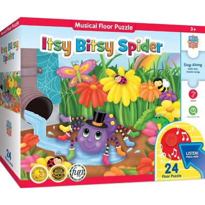 MasterPieces Itsy Bitsy Spider - 24 Piece Musical Floor Jigsaw Puzzle Image 1