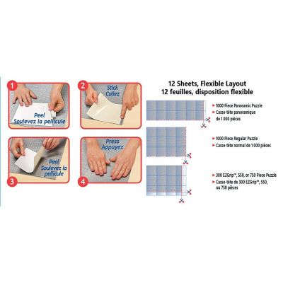 MasterPieces Jigsaw Puzzle Accessory - Glue Sheets - Hangers Included Image 2