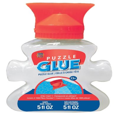 MasterPieces Jigsaw Puzzle Glue Shaped Bottle - 5 oz - Clear Image 1