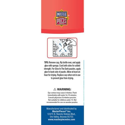MasterPieces Jigsaw Puzzle Glue with Sponge Applicator - 5 oz Image 3
