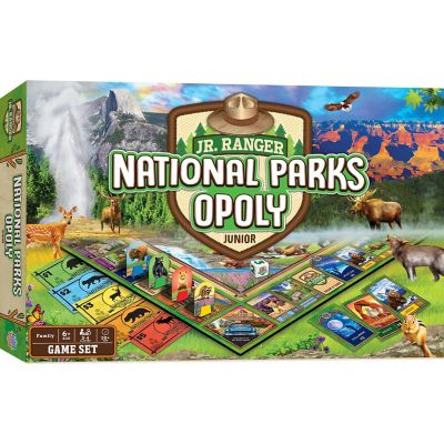 MasterPieces Jr. Ranger - National Parks Opoly Junior for Kids Image 1