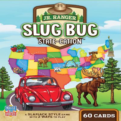 MasterPieces Jr. Ranger Slug Bug State-cation Card Game for Kids Image 1
