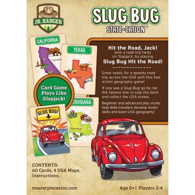 MasterPieces Jr. Ranger Slug Bug State-cation Card Game for Kids Image 3