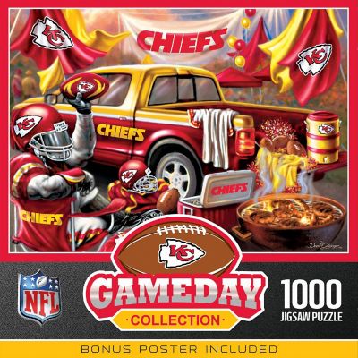 MasterPieces Kansas City Chiefs Gameday 1000 Piece Image 1