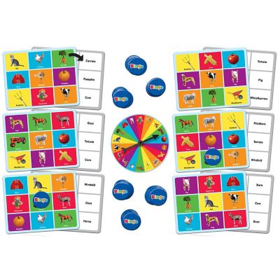 MasterPieces Kids Games - Farm Bingo Game for Kids and Families Image 2