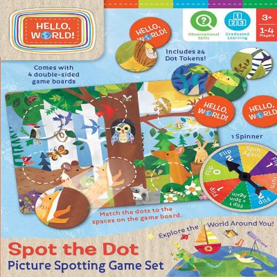 MasterPieces Kids Games - Hello, World! Spot the Dot Matching Game Image 1