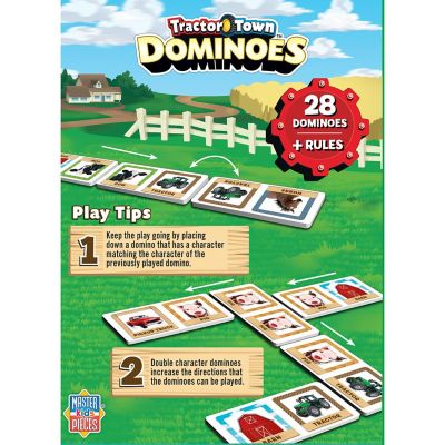 MasterPieces Kids Games - Tractor Town Picture Dominoes for Kids Image 3