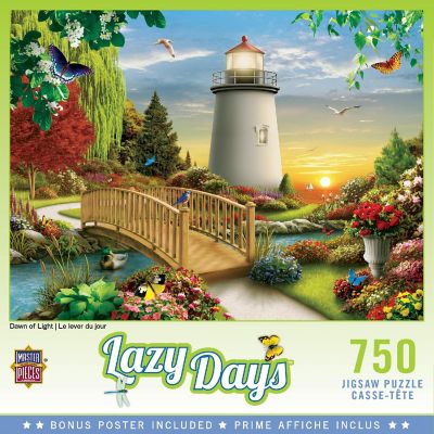 MasterPieces Lazy Days - Dawn of Light 750 Piece Jigsaw Puzzle Image 1