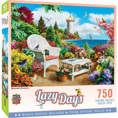 MasterPieces Lazy Days - Memories 750 Piece Jigsaw Puzzle for Adults Image 1