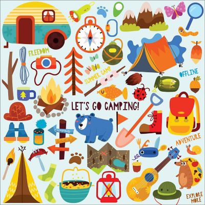 MasterPieces Let's Go Camping 100 Piece Jigsaw Puzzle for Kids Image 2