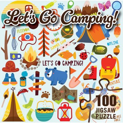 MasterPieces Let's Go Camping 100 Piece Jigsaw Puzzle for Kids Image 3