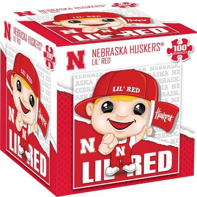 MasterPieces Lil Red - Nebraska Cornhuskers Mascot 100 Piece Jigsaw Puzzle Image 1
