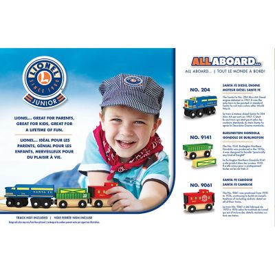 MasterPieces Lionel - Santa Fe Cargo Toy Train Set for kids Image 3