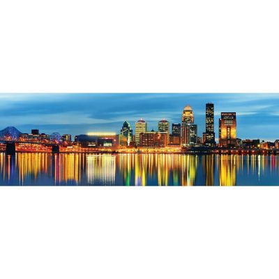 MasterPieces Louisville 1000 Piece Panoramic Jigsaw Puzzle for Adults Image 2