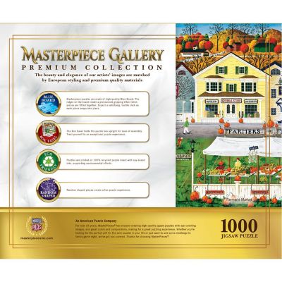 MasterPieces Masterpiece Gallery - Farmer's Market 1000 Piece Puzzle Image 3