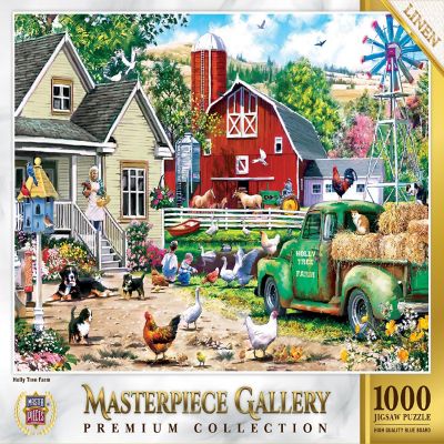 MasterPieces Masterpiece Gallery - Holly Tree Farm 1000 Piece Puzzle Image 1